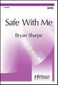 Safe with Me SATB choral sheet music cover